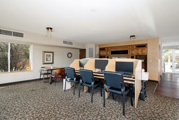 Fully Equipped Resident Cyber Lounge & Tech Center